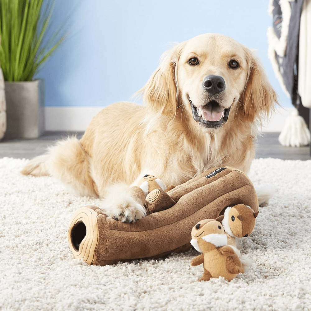 Scented plush toy Log and chipmunks 🪵🐿️