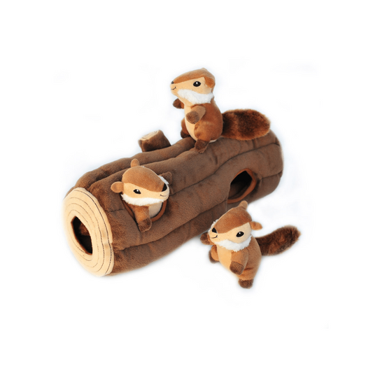 Scented plush toy Log and chipmunks 🪵🐿️