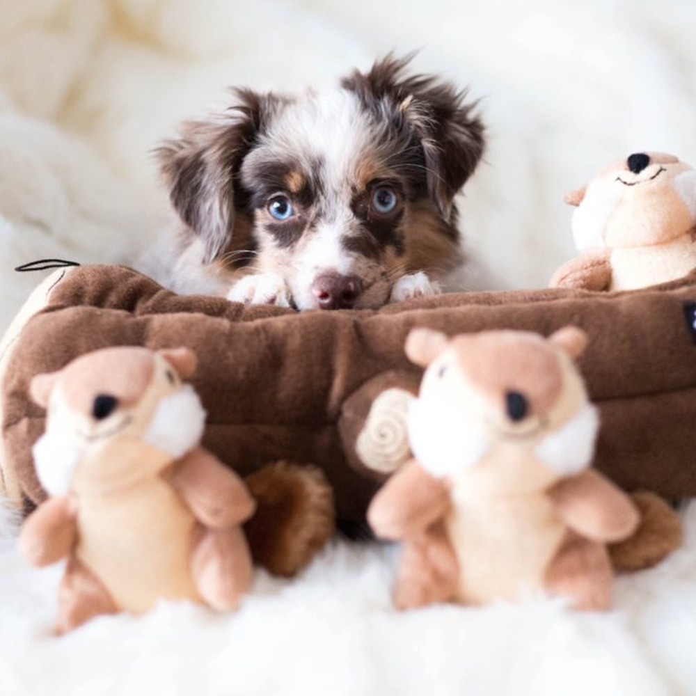 Scented plush toy Log and chipmunks 🪵🐿️